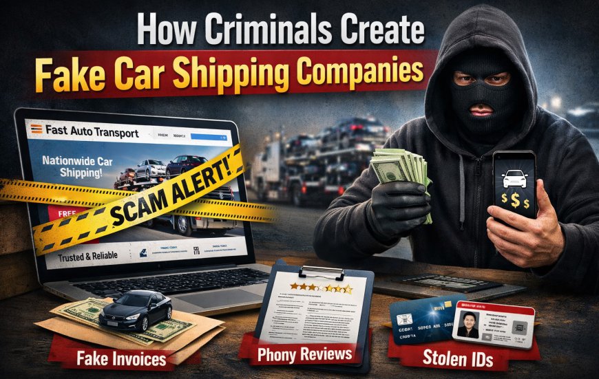 How Criminals Create Fake Car Shipping Companies
