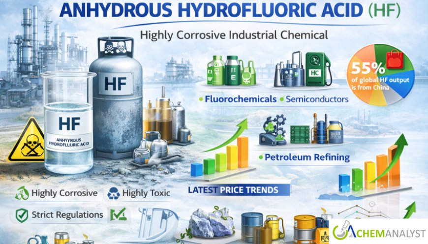 Anhydrous Hydrofluoric Acid Prices: Latest Market Trends and Forecast Outlook