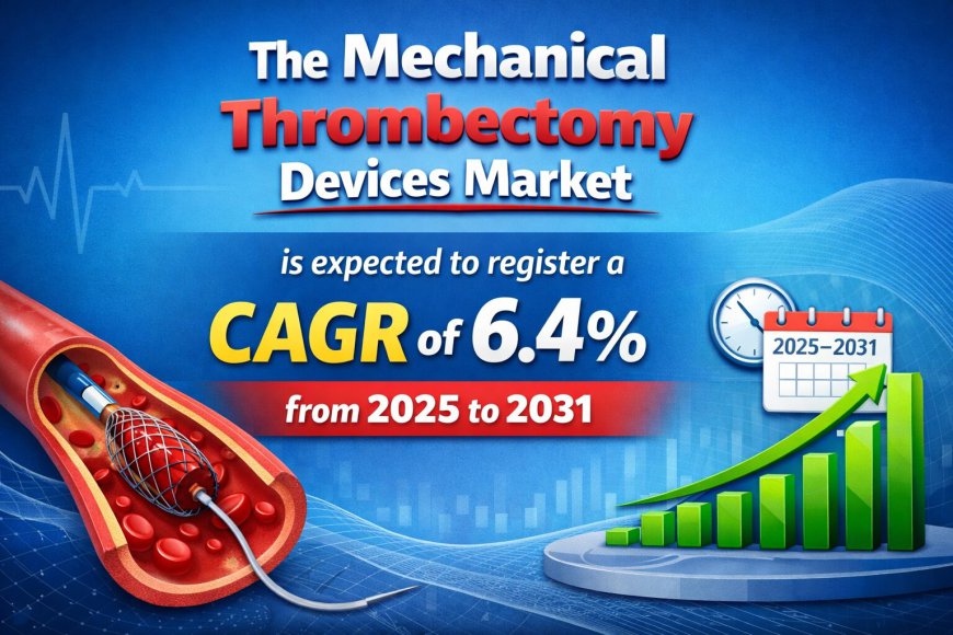 Mechanical Thrombectomy Devices Market Outlook 2025–2031 | Advancing Neurovascular Care with 6.4% CAGR