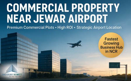 Why Commercial Property Near Jewar Airport Is the Next Big Investment Opportunity