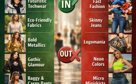Top Fashion Trends in 2026: What’s In & What’s Out