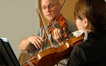 Discovering Musical Discipline Through a Violin Lesson