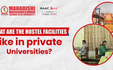 What are the hostel facilities like in private universities?