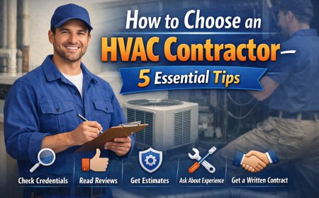 How to Choose an HVAC Contractor – 5 Essential Tips