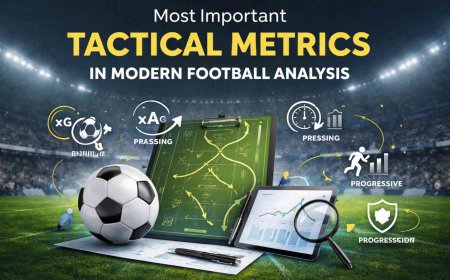 The Most Important Tactical Metrics in Modern Football Analysis