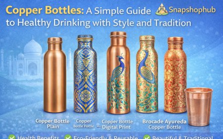 Copper Bottles: A Brief Overview of Healthy Drinking Made Simple and Stylish