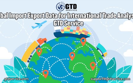 Global Import Export Data for International Trade Analysis – GTD Service