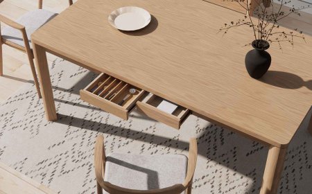 Solid Timber Dining Table Set: A Timeless Choice for Elegant Dining Spaces