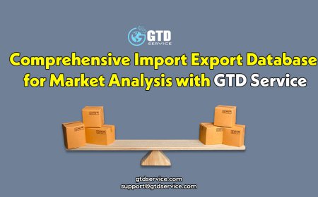 Comprehensive Import Export Database for Market Analysis with GTD Service