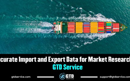 Accurate Import and Export Data for Market Research by GTD Service