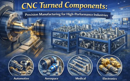 CNC Turned Components: Precision Manufacturing for High-Performance Industries