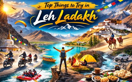 Top things to try in Leh Ladakh