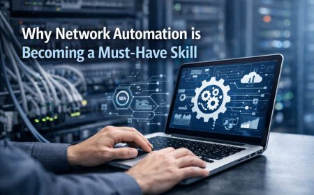 Why Network Automation is Becoming a Must-Have Skill for IT Professionals?