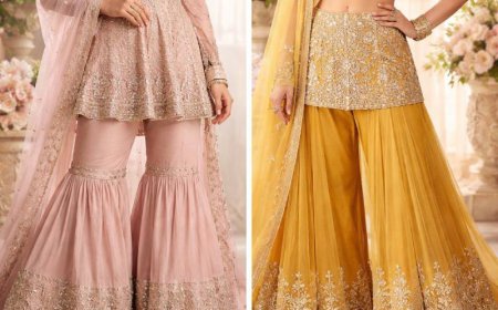 Fabrics That Make Gharara and Sharara Look Absolutely Stunning