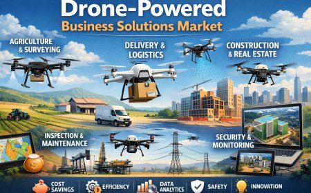 Drone-Powered Business Solutions Market Forecast 2031: Growth, Trends, and North America Analysis