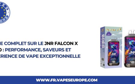 Guide Complet sur le JNR Falcon X 18000 : Performance, Saveurs et Expérience de Vape Exceptionnelle