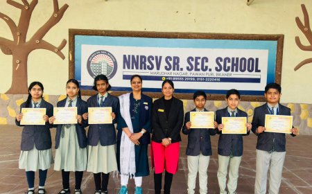 N.N.R.S.V. Sr. Sec. School Recognized for Academic Quality as a Best Middle School in Bikaner