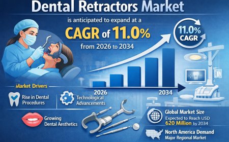 Dental Retractors Market Overview Growing at a CAGR of 11.0% Through 2034