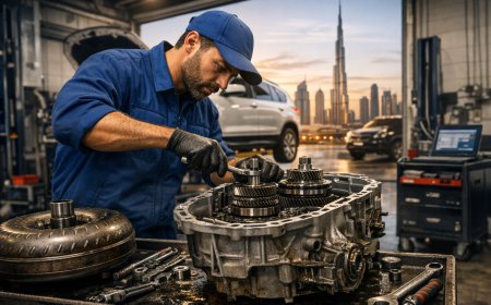 Expert Car Transmission & Gearbox Repair in Dubai