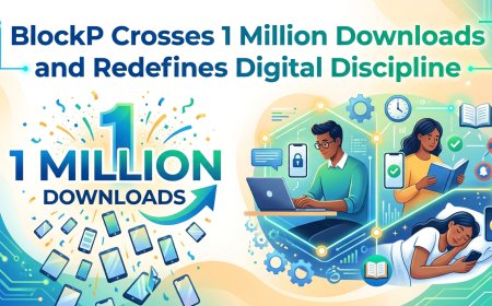 BlockP Crosses 1 Million Downloads and Redefines Digital Discipline