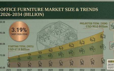 Office Furniture Market Size 2026: Share, Industry Trends and Forecast to 2034