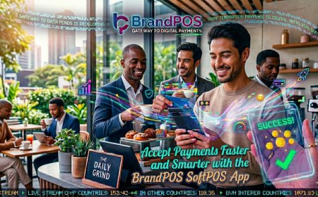 Power Your Business with Seamless Payments Using the BrandPOS SoftPOS App