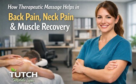 Therapeutic Massage for Back, Neck Pain & Recovery