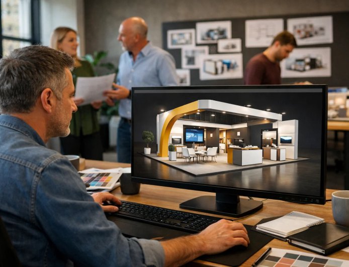 How Professional Exhibition Stand Design in the UK Increases ROI at Trade Shows