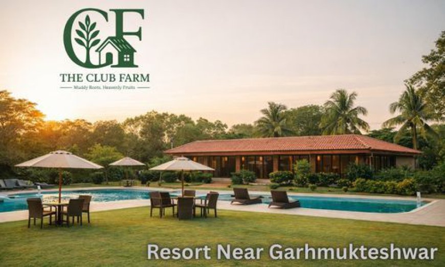 Resort Near Garhmukteshwar | The Cub Farm – Premium Resort in Garhmukteshwar for Luxury Stays & Events