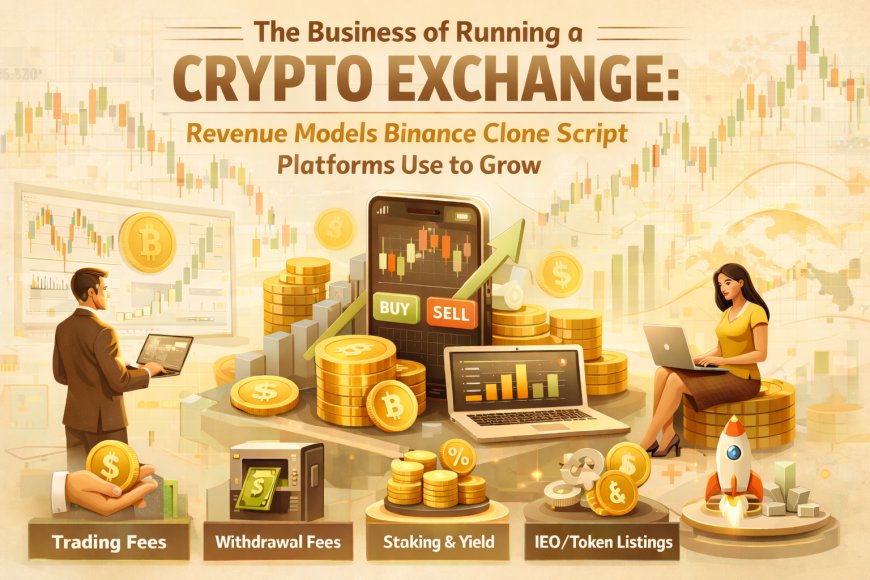 The Business of Running a Crypto Exchange: Revenue Models Most Founders Overlook