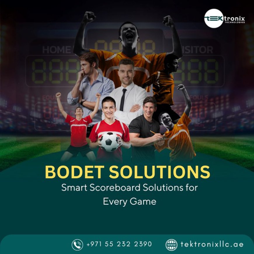 Bodet Clocks Driving Accurate Timing for UAE School Sports Events