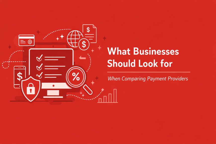 What Businesses Should Look for When Comparing Payment Providers