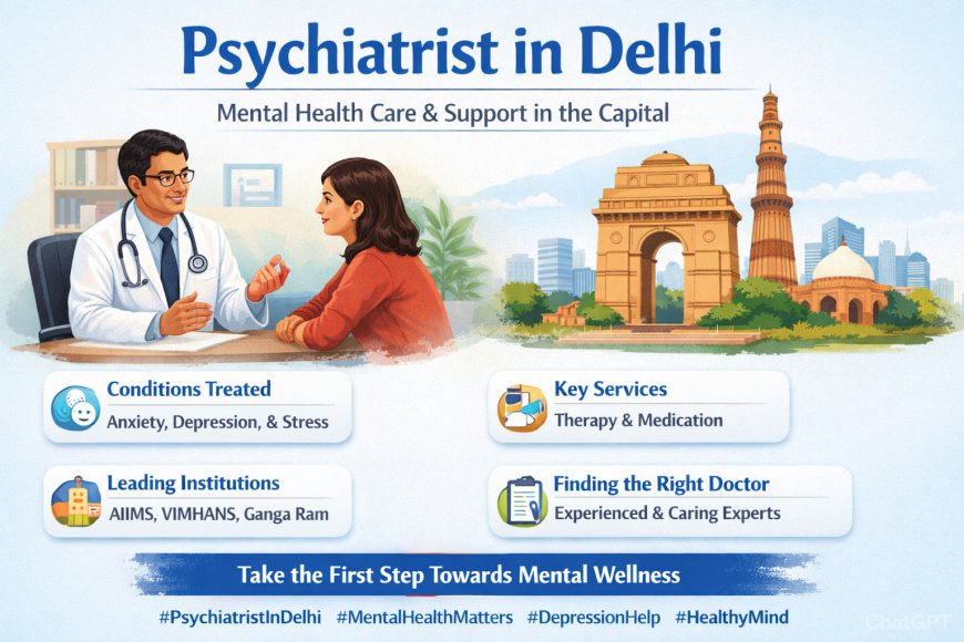 Psychiatrist in Delhi: Finding the Right Mental Health Support in the Capital