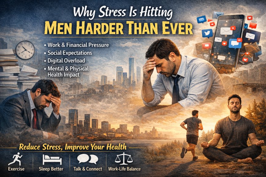 Why Stress Is Hitting Men Harder Than Ever