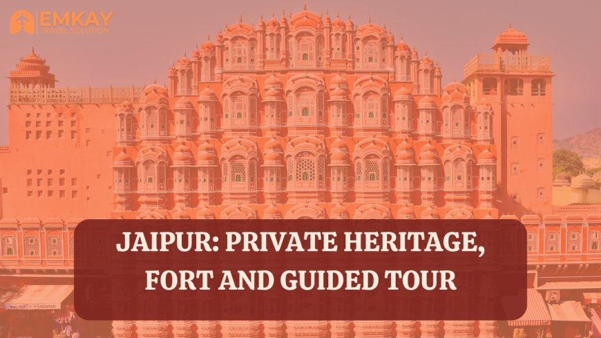 Jaipur: Private Heritage, Fort and Guided Tour – Explore the Royal Pink City