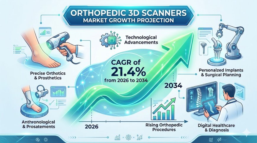Orthopedic 3D Scanners Market Size, Share, Future Trends, Industry Analysis 2026–2034