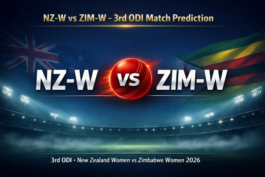 NZ-W vs ZIM-W 3rd ODI Match Prediction and Tips – Zimbabwe Face Uphill Battle in Dunedin on 11 March 2026