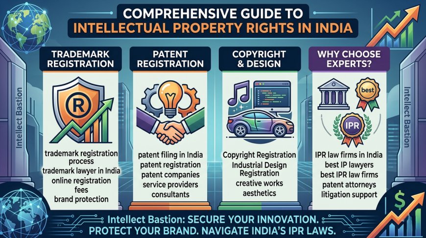 Comprehensive Guide to Trademark & Patent Registration in India | Intellect Bastion