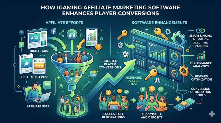 How iGaming Affiliate Marketing Software Enhances Player Conversions