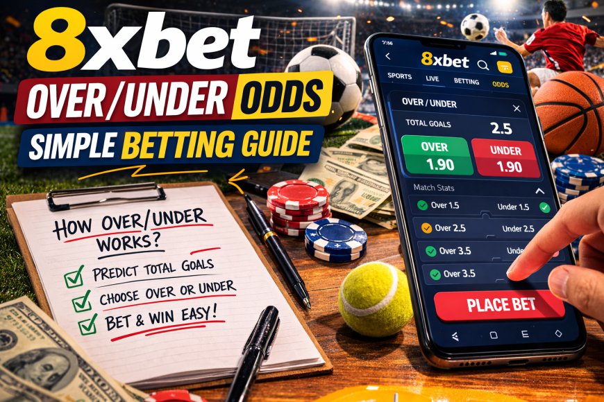 8xbet Over/Under Odds: Simple Betting Guide