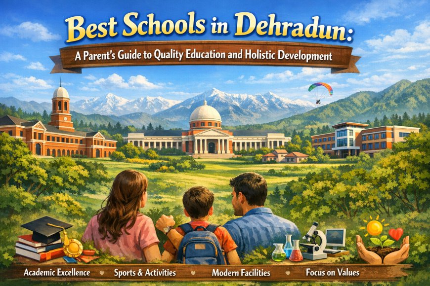 Best Schools in Dehradun: A Parent’s Guide to Quality Education and Holistic Development