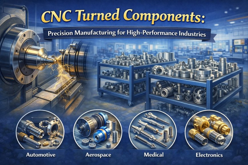 CNC Turned Components: Precision Manufacturing for High-Performance Industries