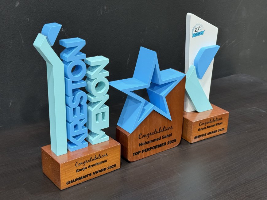 Custom 3D Printed Trophies Dubai: Personalizing Awards with Advanced Manufacturing