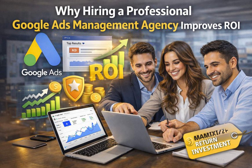 Why Hiring a Professional Google Ads Management Agency Improves ROI