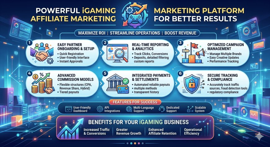 Powerful iGaming Affiliate Marketing Platform for Better Results