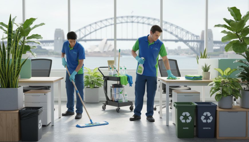 How Eco-Friendly Cleaning Services Help Sydney Offices Meet Sustainability Goals