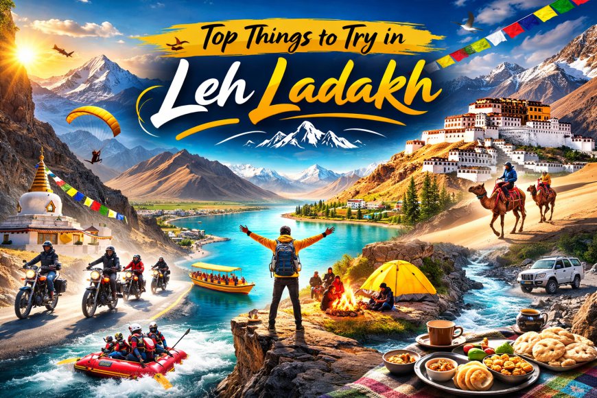 Top things to try in Leh Ladakh