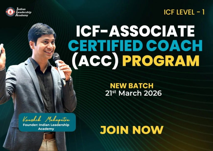 ICF Coaching Certification in India | ACC, PCC, ICF Courses — Indian Leadership Academy