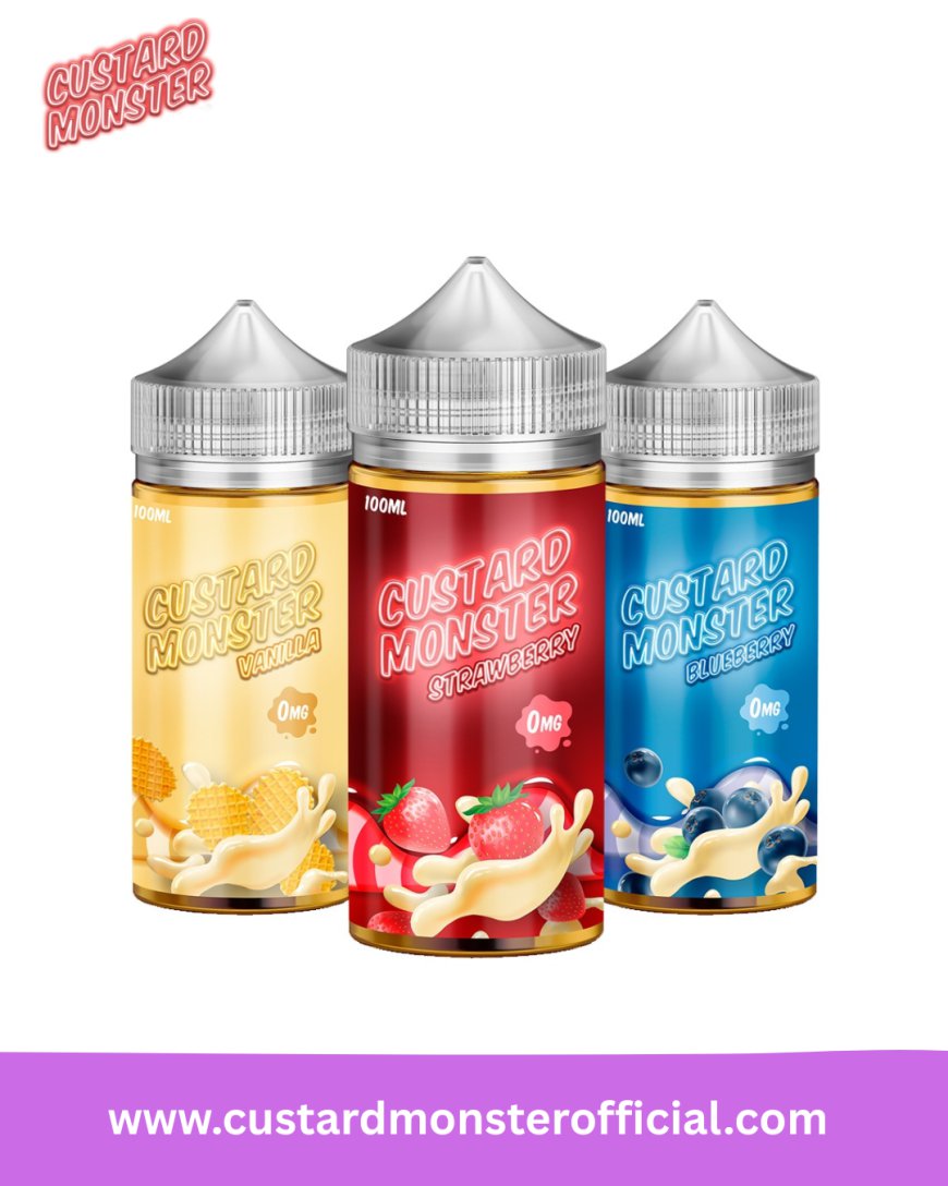 Custard Monster Creamy Monster Flavored Vape Experience