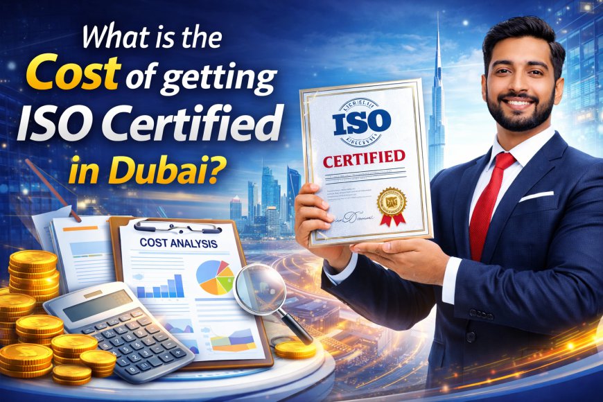 What is the Cost of getting ISO Certified in Dubai?